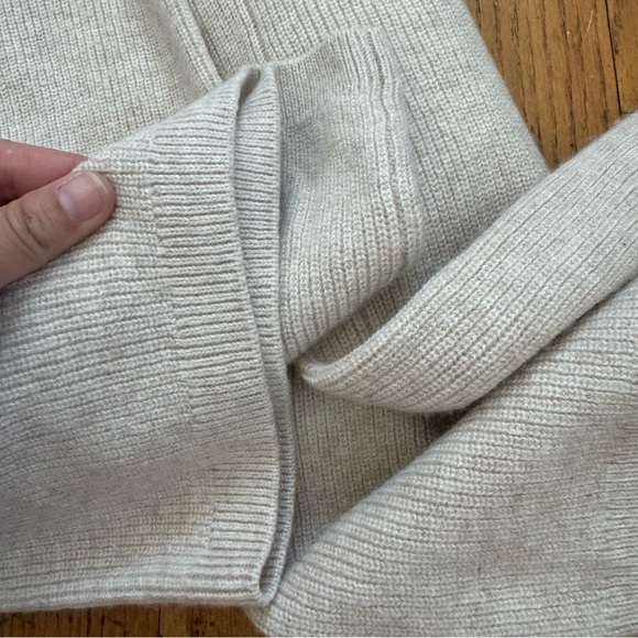 Cult Gaia Small Knit Cream Pants - Picture 5 of 7